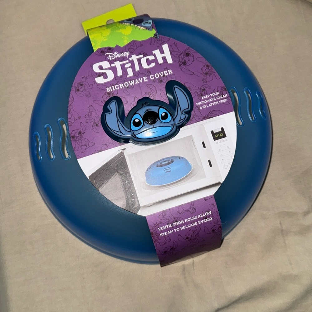 DISNEY STITCH MICROWAVE FOOD COVER